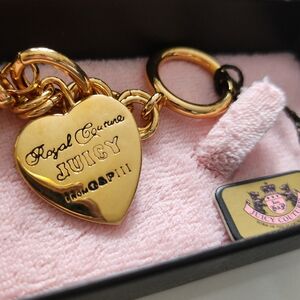 Juicy Couture Gold Heart Bracelet